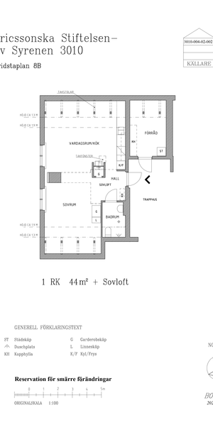 Fridstaplan 8 B, våning 2 - Foto 2