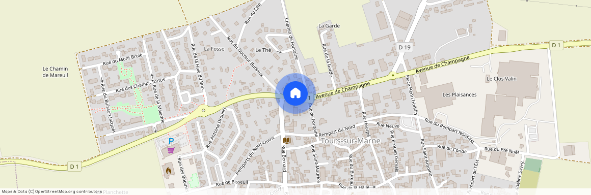 51150, Tours Sur Marne