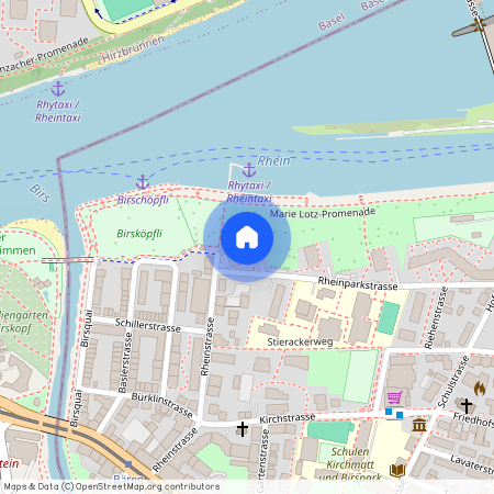 4127, Birsfelden, Rheinparkstrasse, 1