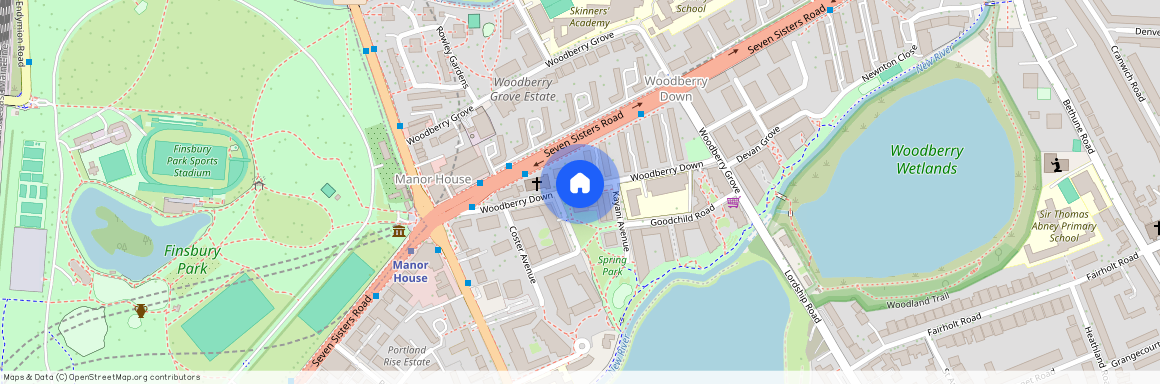 Odell House, Woodberry Down, 16 Woodberry Down, Wood Green, London, N4