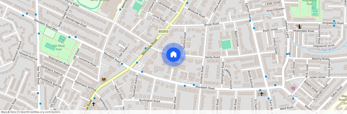 Derby Road, Manchester M14