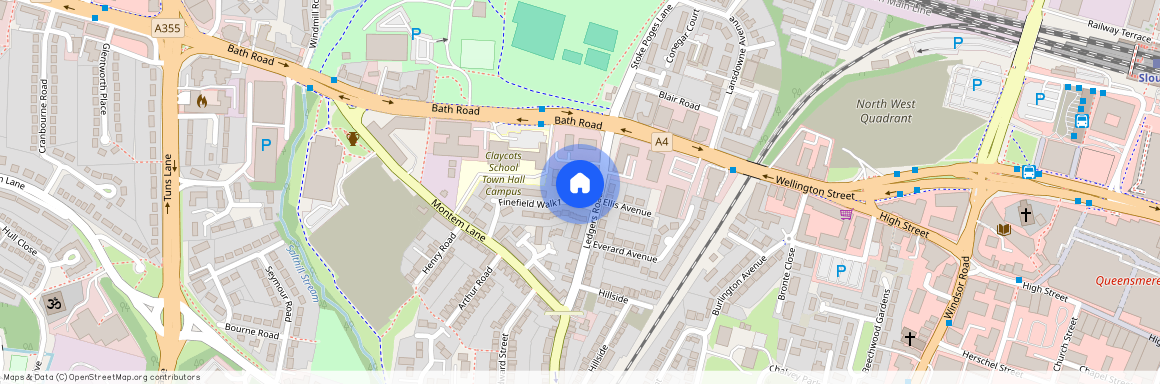 Milestone Apartment, Fine Field Walk, Slough SL1