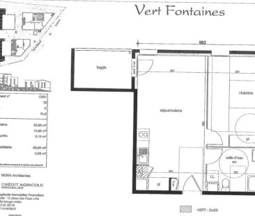 Location appartement 2 pièces - 43m² à Fontaines-saint-martin (69270) - Photo 4