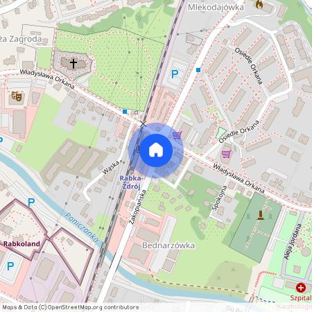 Krakowska, Nowotarski (pow.), Rabka-Zdrój (gm.), Rabka-Zdrój