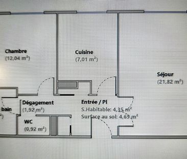 Location Appartement 2 pièces 52m² TOURNEFEUILLE 31170 - Photo 5