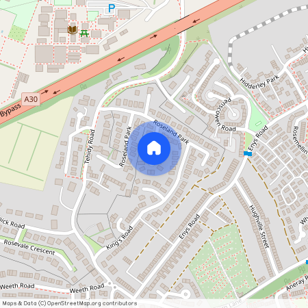 Roseland Park, Camborne, Cornwall