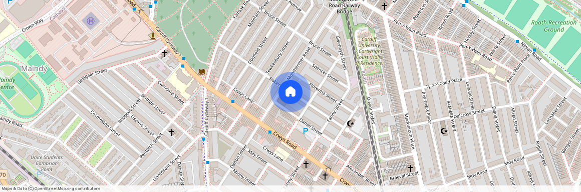 Monthermer Road, Cathays, Cardiff, CF24