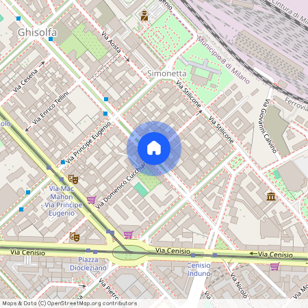 Via Domenico Cucchiari, Milan, Lombardy 20155