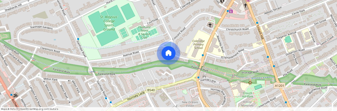 Northern Heights, Crescent Road, Crouch End, London