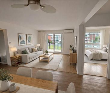 4½ à louer à Drummondville disponible le 1er juillet (rénové style ... - Photo 1