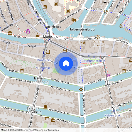 Reguliersdwarsstraat 100-A, Rembrandtplein e.o., 1017BN, Amsterdam