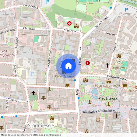 ul. Cicha, Śródmieście, Lublin, lubelskie