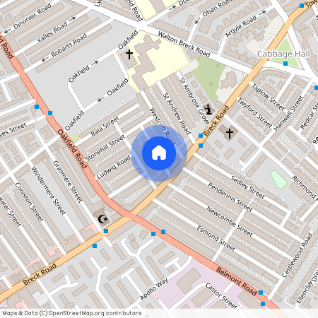 St. Davids Road, Anfield, Liverpool, L4