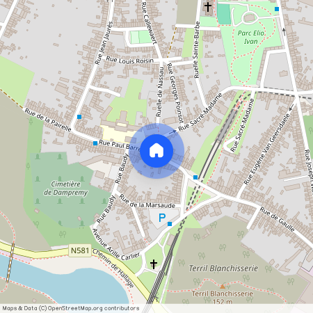 bougnou 36 rue, 6020 Dampremy