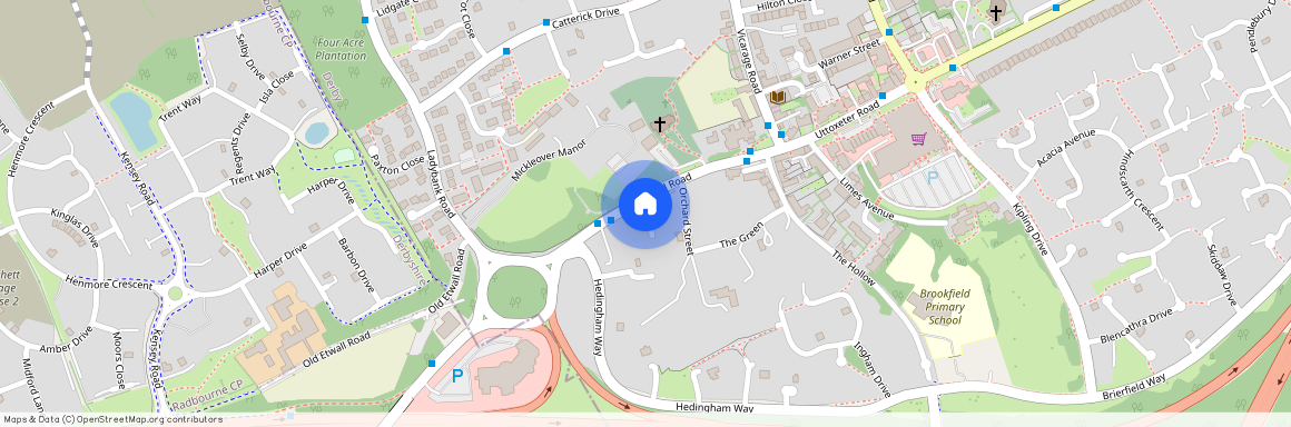 All Saints Court, Mickleover, Derby