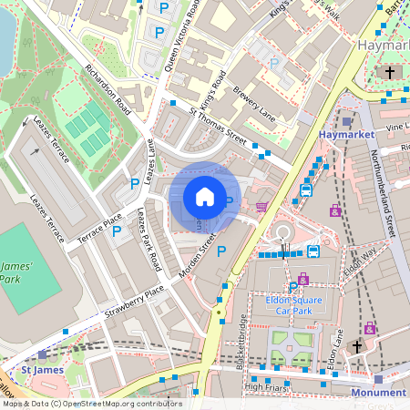 The Open, Newcastle upon Tyne, Tyne and Wear, NE1 4DB