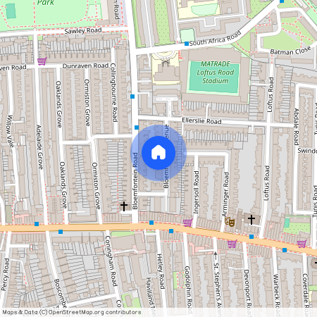 Bloemfontein Road, Shepherd's Bush, W12