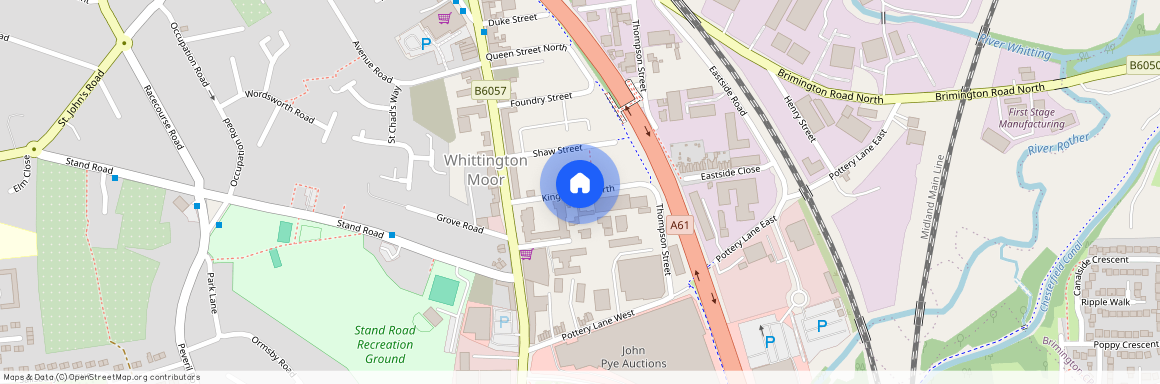 King Street North, Chesterfield