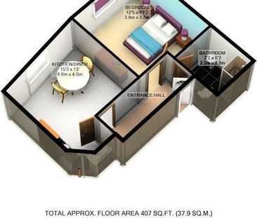 1 bedroom flat to rent - Photo 6