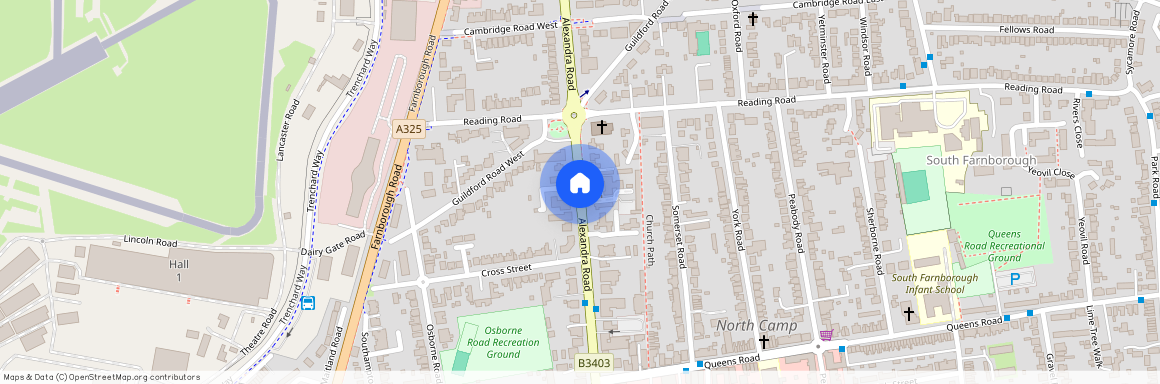Alexandra Road, Farnborough, GU14
