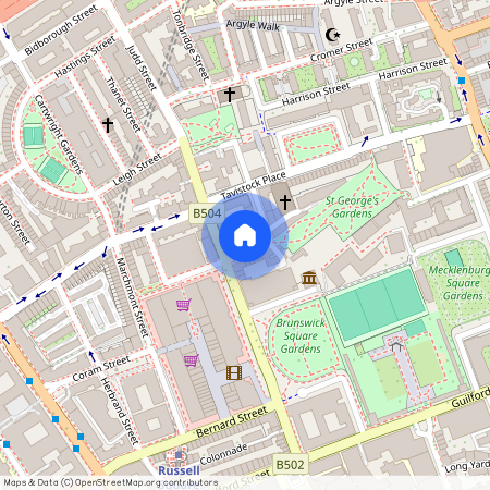 Handel Street, Bloomsbury, WC1N