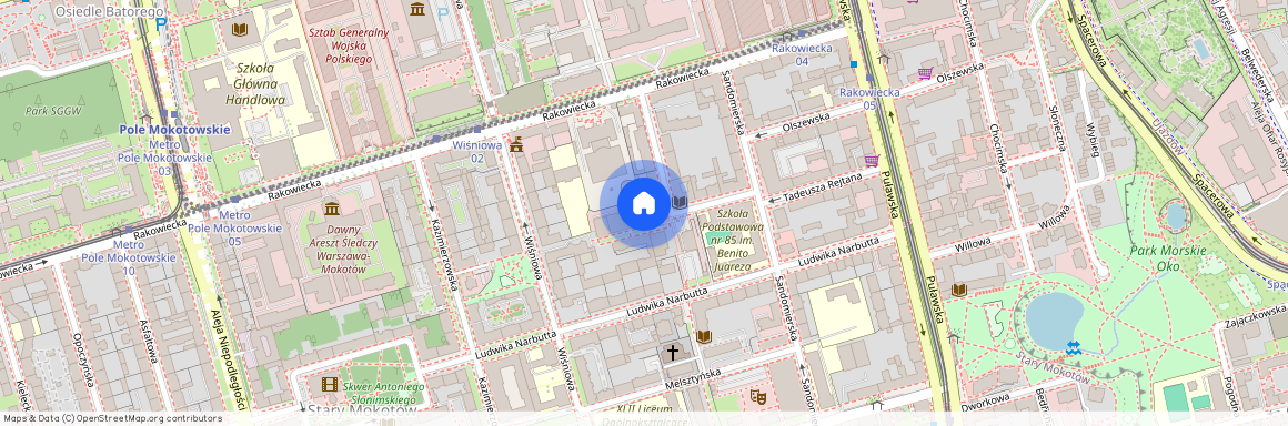 Warszawa, Mokotów, Stary, Mokotów, Starościńska