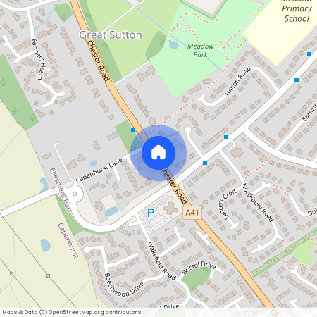 Chester Road, Whitby, Ellesmere Port, Cheshire. CH66