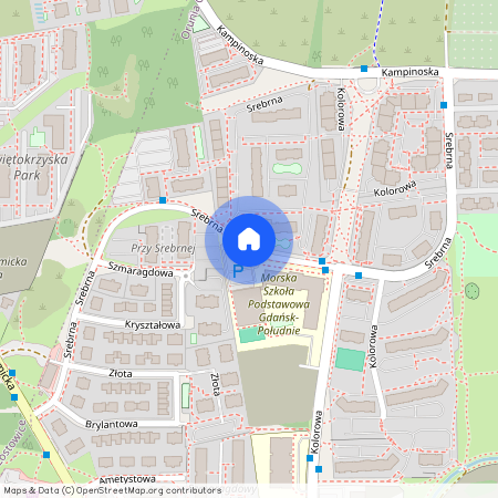 ul. Srebrna, Orunia Górna - Gdańsk Południe, Gdańsk, pomorskie