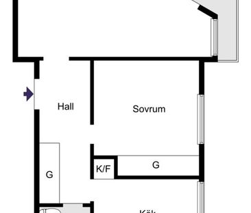 Krysshammarvägen, Solna - Foto 1