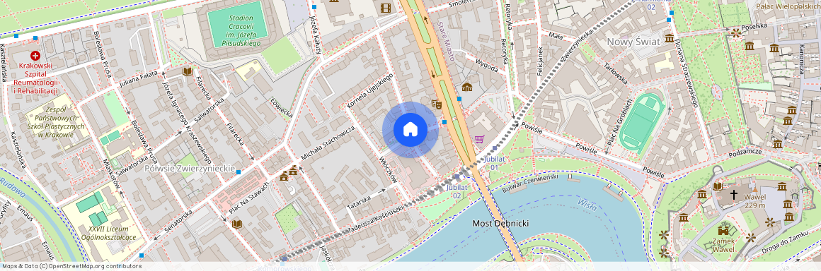 ul. Kazimierza Morawskiego, Zwierzyniec, Zwierzyniec, Kraków, małopolskie