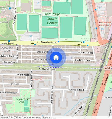 Brailsford Rd, Fallowfield, m14 6pa