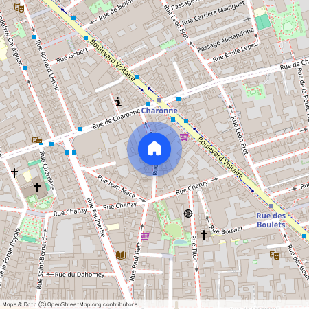 Rue Jules Vallès, Francja, Paris