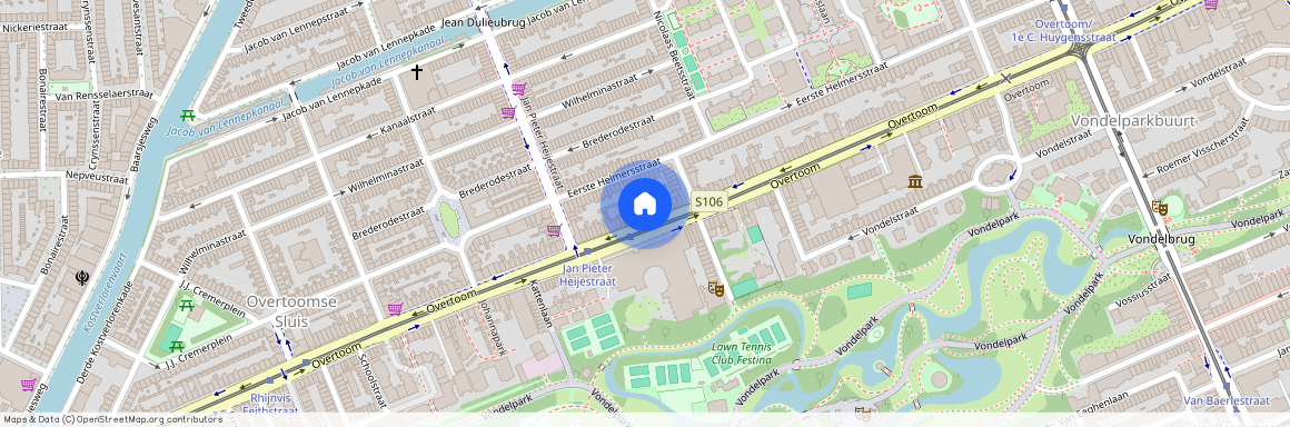 Overtoom 324, 1054 jd, Amsterdam