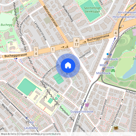 8057, Zürich, Guggerweg, 1