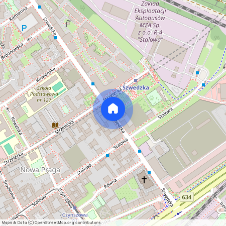 ul. Szwedzka, Nowa Praga, Praga-Północ, Warszawa, mazowieckie