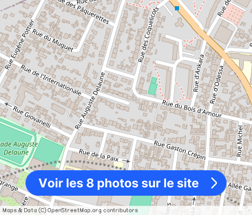 Room in Impasse du Tonneau, Bobigny for 180 m² with 8 bedrooms - Photo 1