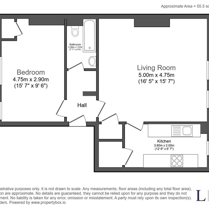 1 bedroom apartment to rent Newtown Street, Leicester, Leicestershire, LE1 - Photo 1