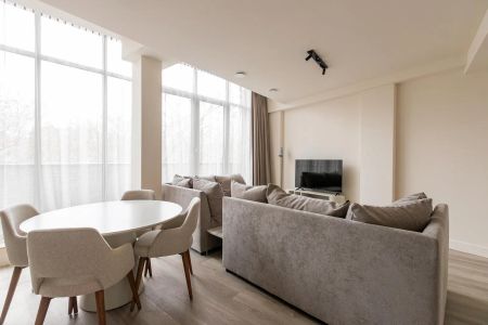 Appartement meublé de 2 chambres Mathenesserlaan, Rotterdam - Court séjour - Photo 3