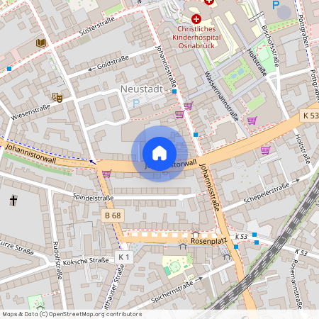 Johannistorwall 7, 49074 Niedersachsen - Osnabrück