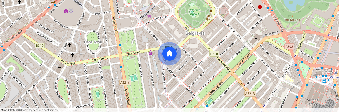Chesham Place, Belgravia, London, SW1X