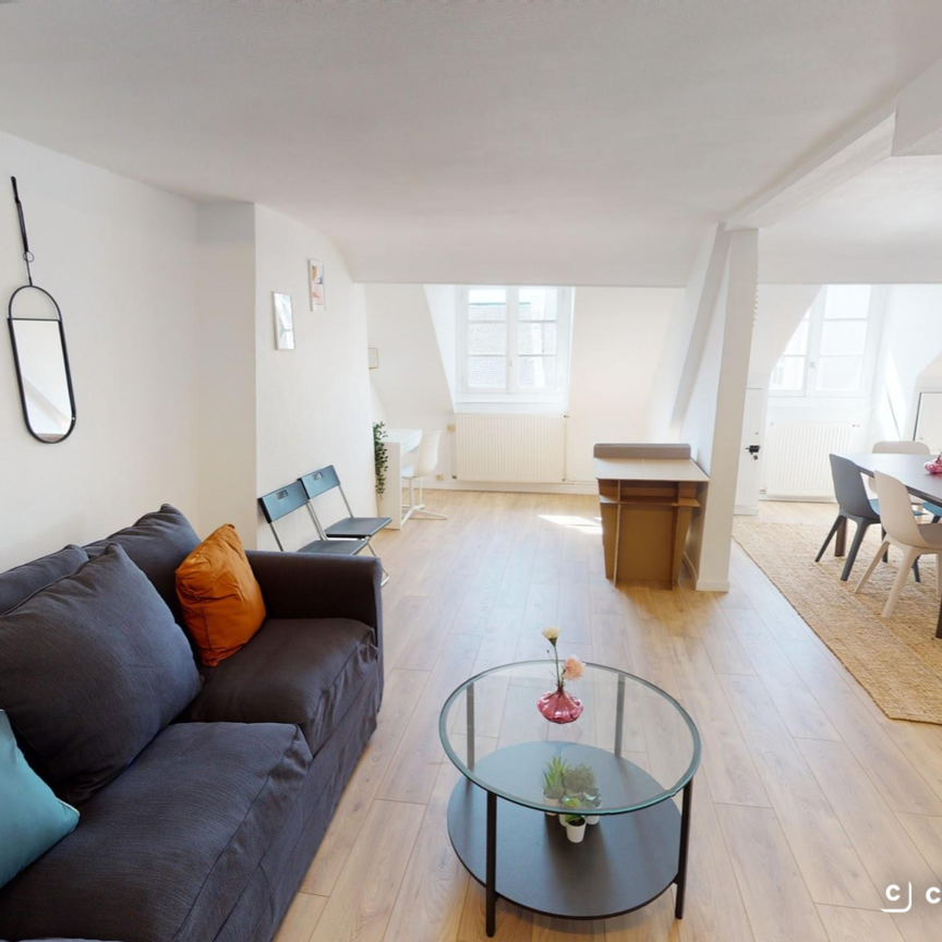 Quatre chambres disponibles pour une colocation à Rouen - Photo 1