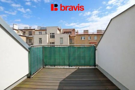 Pronájem bytu 1+kk, ulice Lidická, Brno - střed, zařízený, terasa, sklep - Фото 5