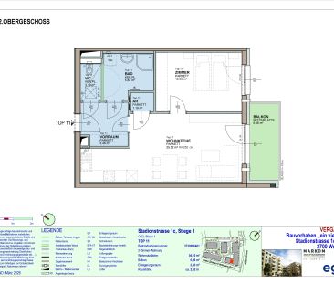 2-Zimmer-Wohnung mit Balkon, Top 11 - Foto 2