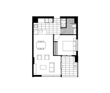 One Bedroom Apartment in Summit with Storage cage - Photo 5