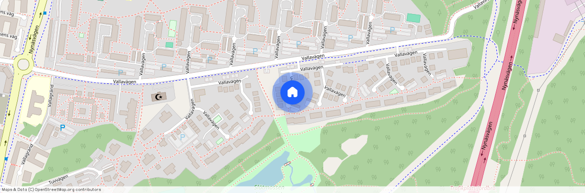 Irrblosset, Vallavägen 8.232