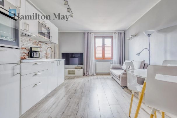 Eleganckie mieszkanie z otwartą kuchnią w Mokotowie - Фото 1