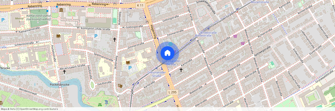 Hagenring 68, 38106 Braunschweig OT östliches Ringgebiet