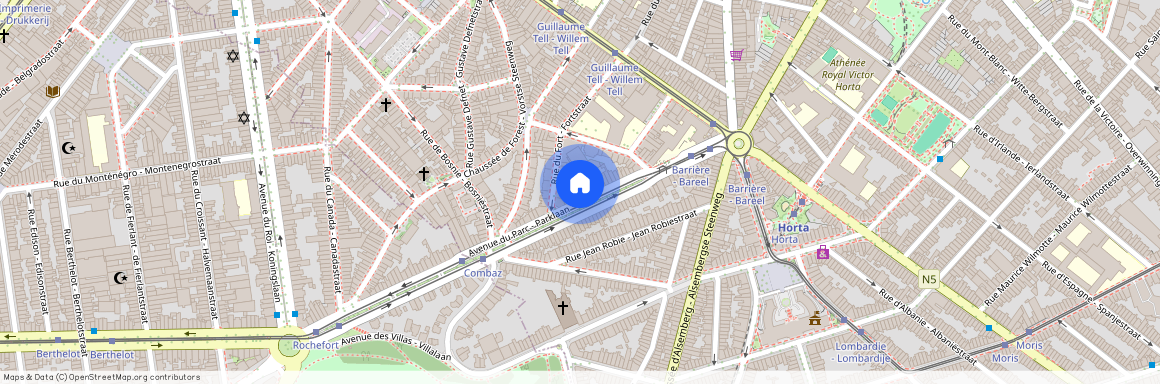 Drève Du Parc - Parkdreef 41 bus 39, 1000 Brussel