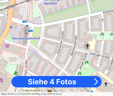 Balkon * Nordstadt * nähe U-bahn - Foto 1