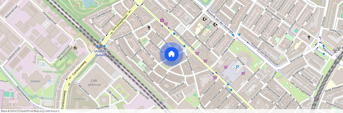 Egelantierstraat, Mariëndaalstraat e.o., 3551 GM, Korenbloemstraat, Utrecht